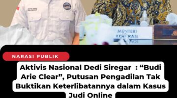 Narasi Lama Kembali Digulirkan, Aktivis Nasional Bela Budi Arie: Jangan Ada Framing yang Merugikan Reputasi